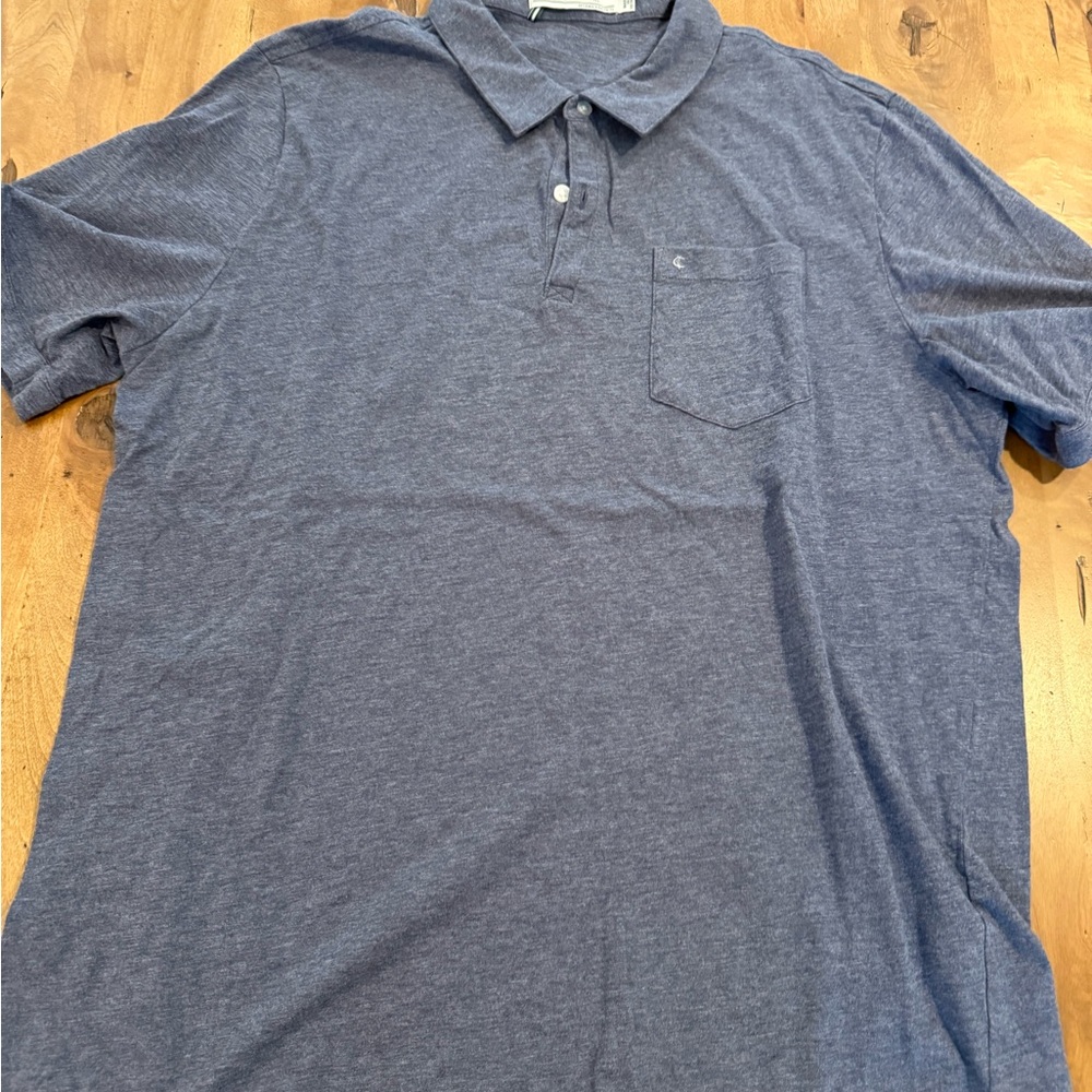 Criquet Slate Blue Polo Shirt